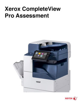 CompleteView Pro Assessment PDF, Xerox, Document Solutions, Xerox, Dealer, Reseller, Arroyo Grande, CA, HP, Epson