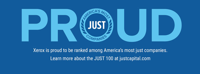 Proud JUST 100, Industry Leader, Why Xerox, Document Solutions, Xerox, Dealer, Reseller, Arroyo Grande, CA, HP, Epson